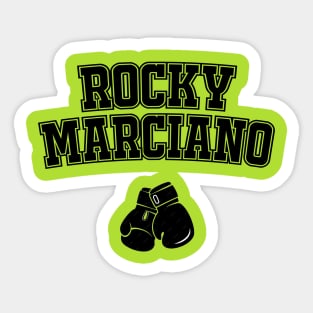 Rocky Marciano Boxing Tshirt Sticker